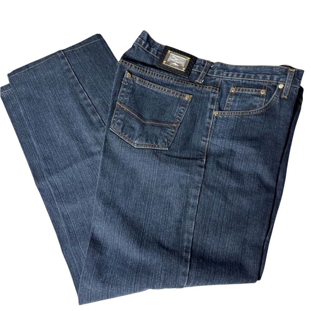 Lamasini Classic Blue Boot Cut Denim Jeans 36 x 32 - Picture 5 of 5